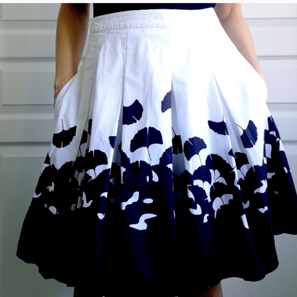 Alfred Sung pleated skirt